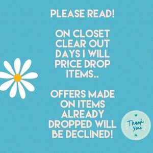Closet clear out days